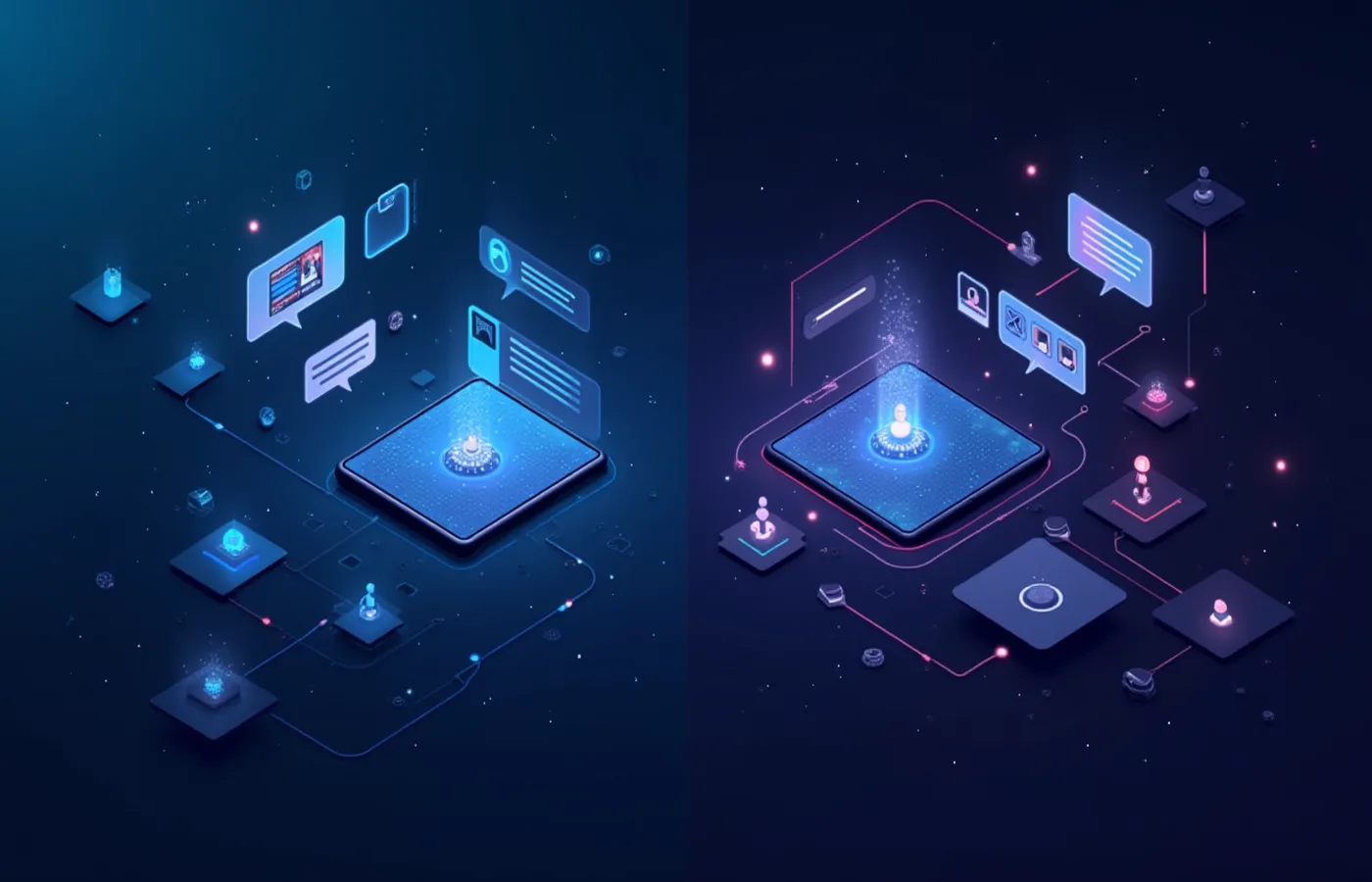 Diferencias entre novias virtuales con IA y plataformas de creadores