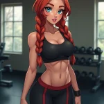 Lola, novia anime IA de NoviasVirtuales